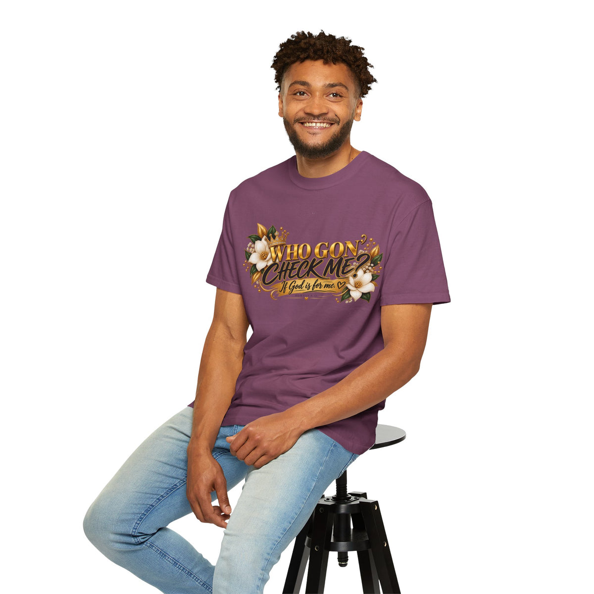 "Who Gon' Check Me?" Tee