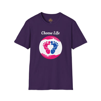 Pregnancy Announcement T-Shirt — "I Knew You" Baby Feet Design