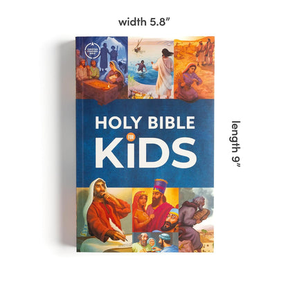 CSB Holy Bible for Kids, Large Print, Economy Edition, Black Letter, Presentation Page, Kid-friendly Gospel Presentation, Full-Color Inserts, Christ Connections, Easy-to-Read Bible Serif Type