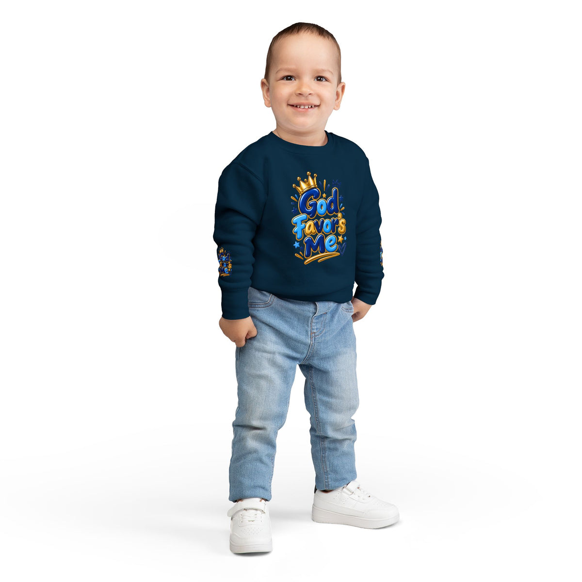 God Favors Me Kids Sweatshirt