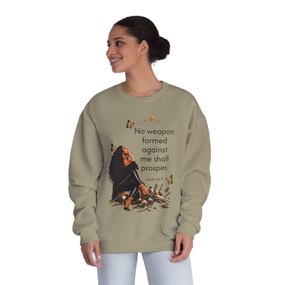 No Weapon Formed Graphic Sweatshirt