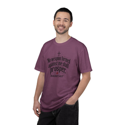 No Weapon Formed Against Me Shall Prosper TShirt