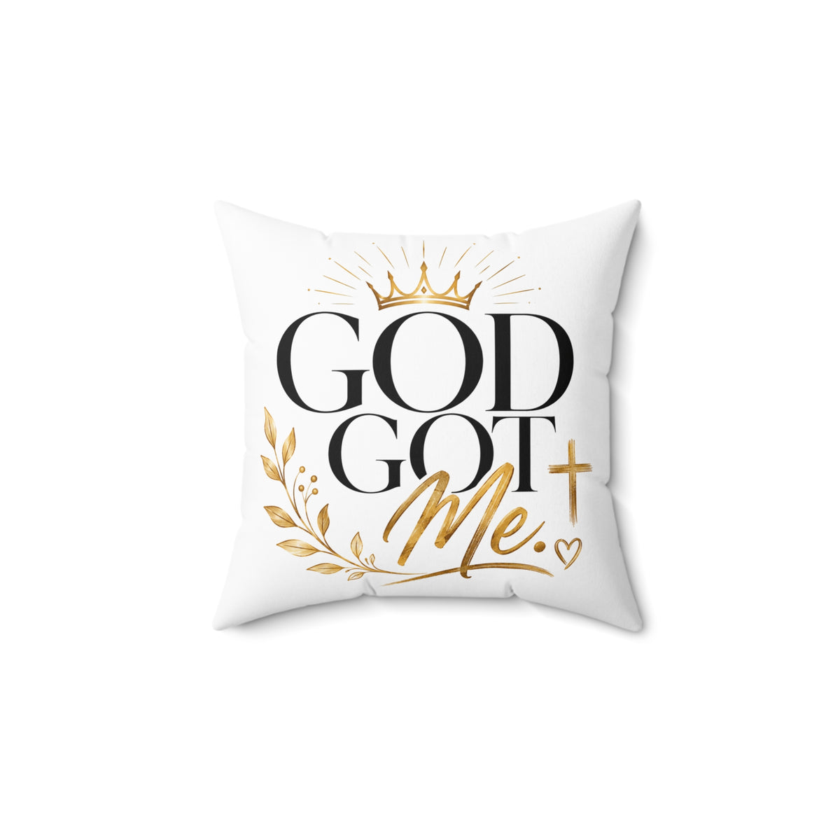 God Got Me Square Pillow