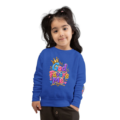 God Favors Me Kids Sweatshirt