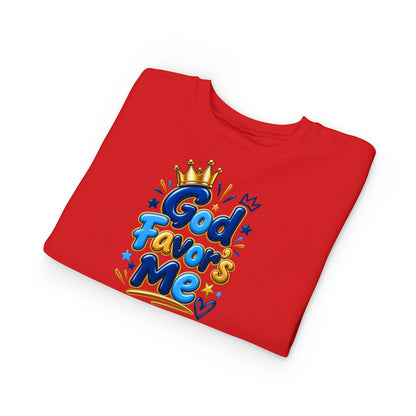God Favors Me Kids Sweatshirt