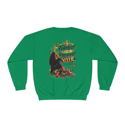 No Weapon Formed Graphic Sweatshirt