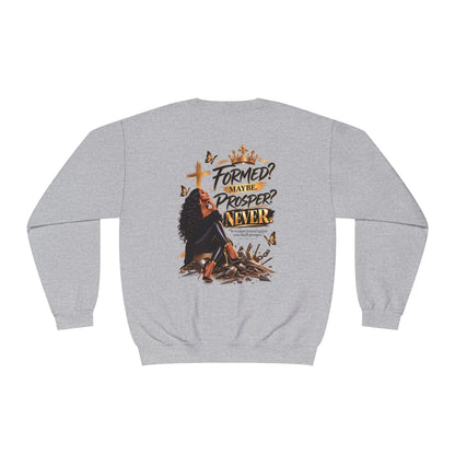 No Weapon Formed Graphic Sweatshirt