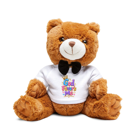 God Favors Me Plush Teddy Bear