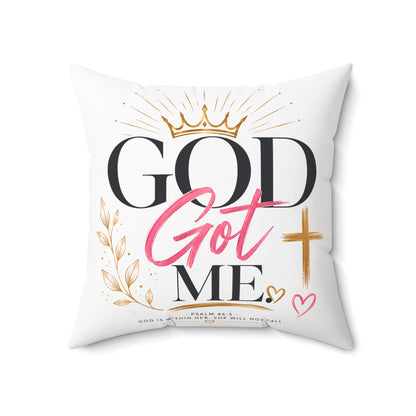 God Got Me Decorative Pillow