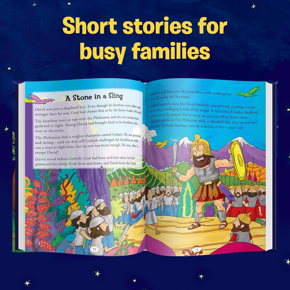 101 Bible Bedtime Stories: Children's Bible Storybook with Short Bedtime Stories for Family Reading and Daily Devotions