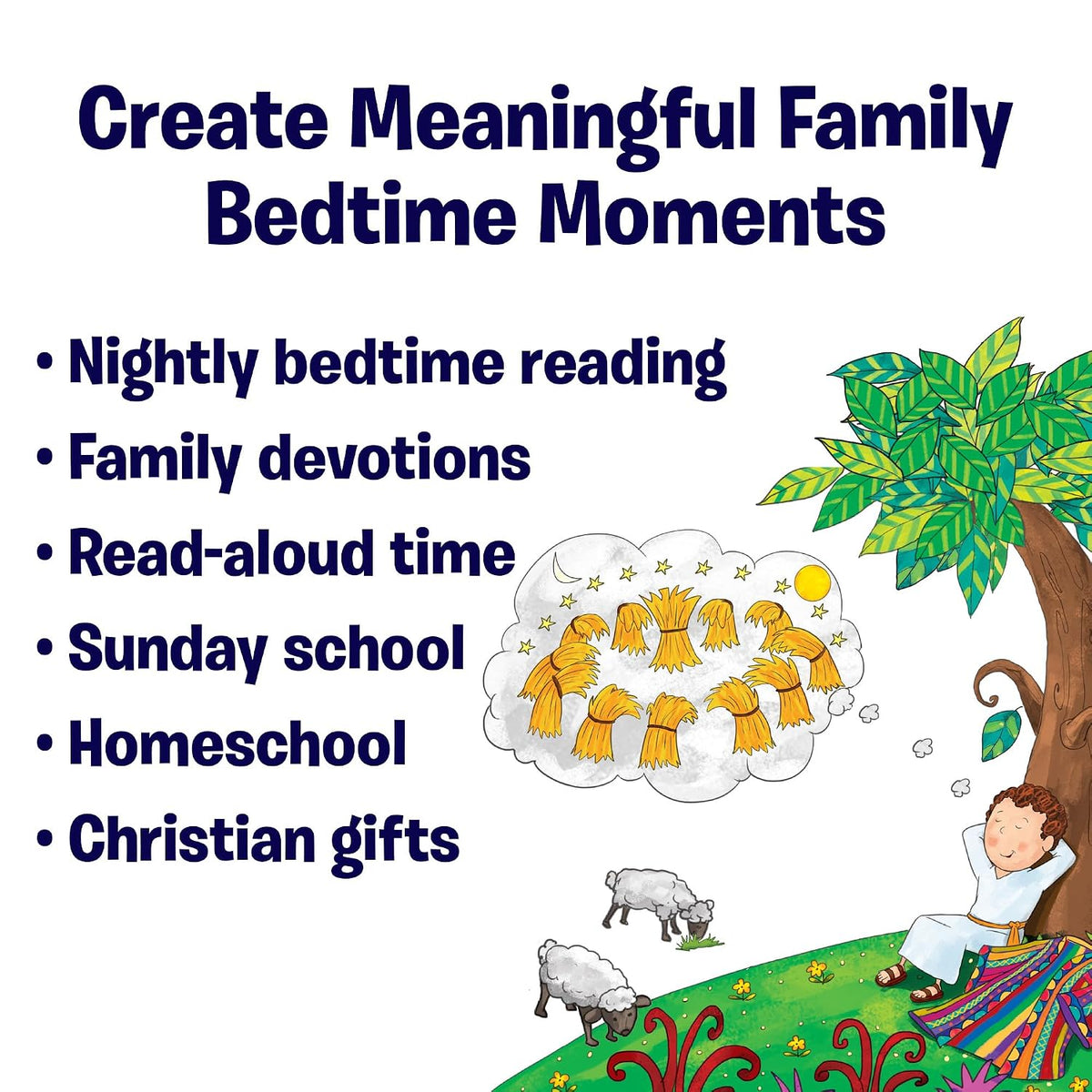 101 Bible Bedtime Stories: Children's Bible Storybook with Short Bedtime Stories for Family Reading and Daily Devotions
