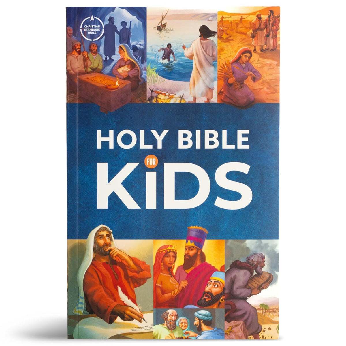 CSB Holy Bible for Kids, Large Print, Economy Edition, Black Letter, Presentation Page, Kid-friendly Gospel Presentation, Full-Color Inserts, Christ Connections, Easy-to-Read Bible Serif Type