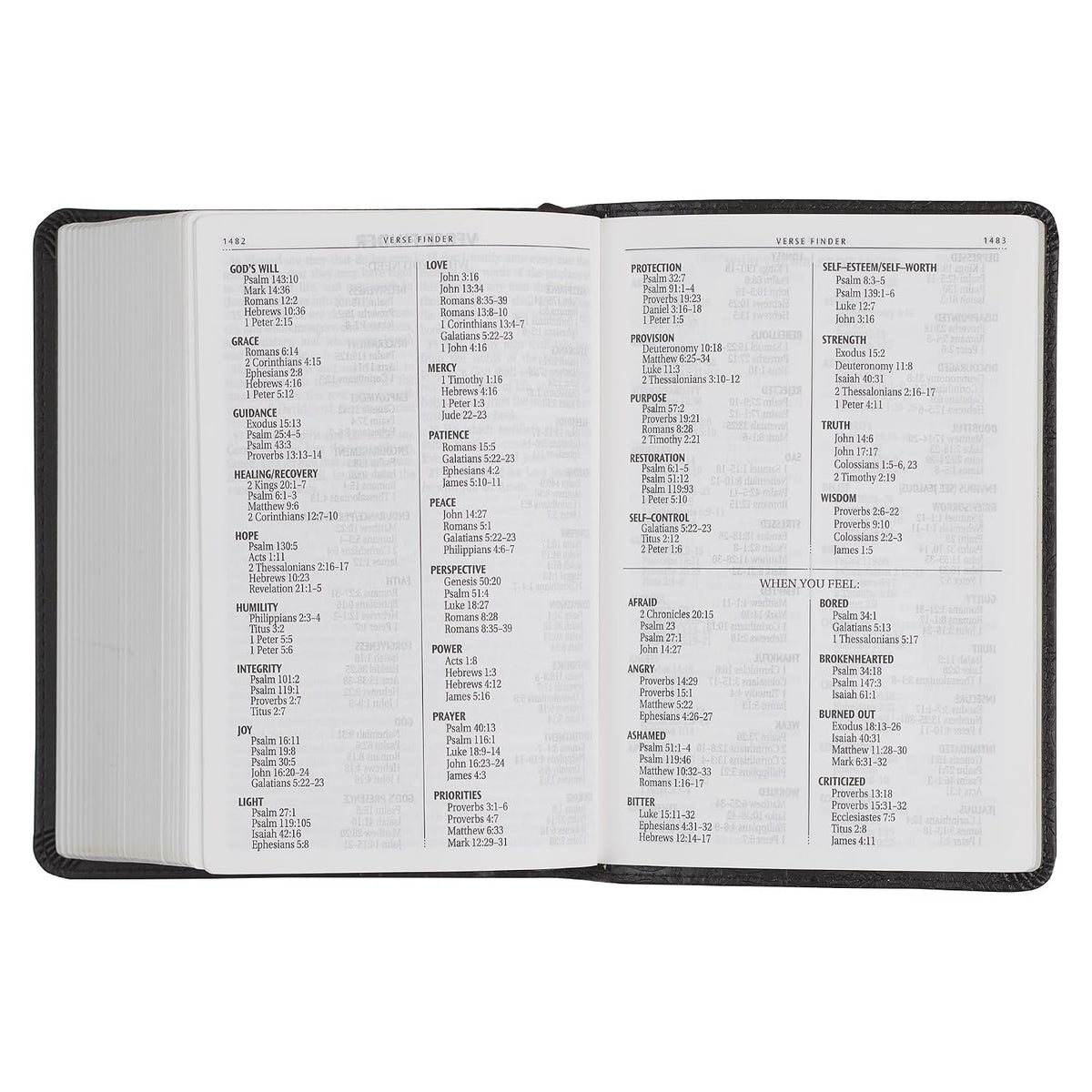 KJV Holy Bible, Compact Large Print Faux Leather Red Letter Edition - Ribbon Marker, King James Version, Black (KJV Compact LP Editions)