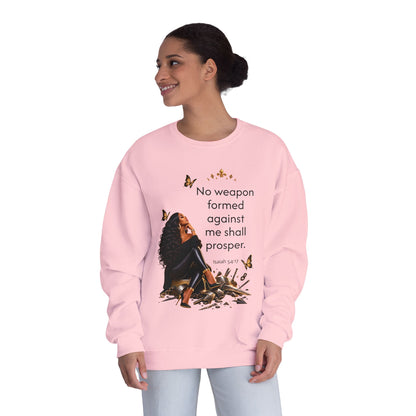 No Weapon Formed Graphic Sweatshirt