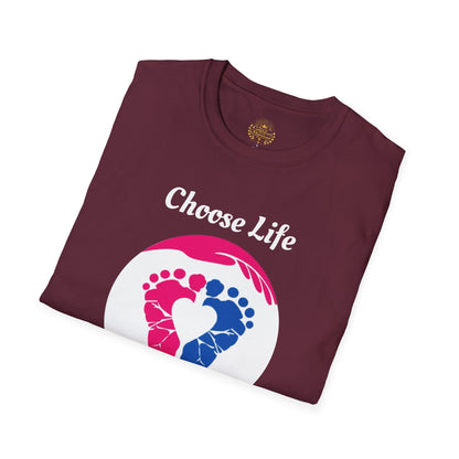 Pregnancy Announcement T-Shirt — "I Knew You" Baby Feet Design
