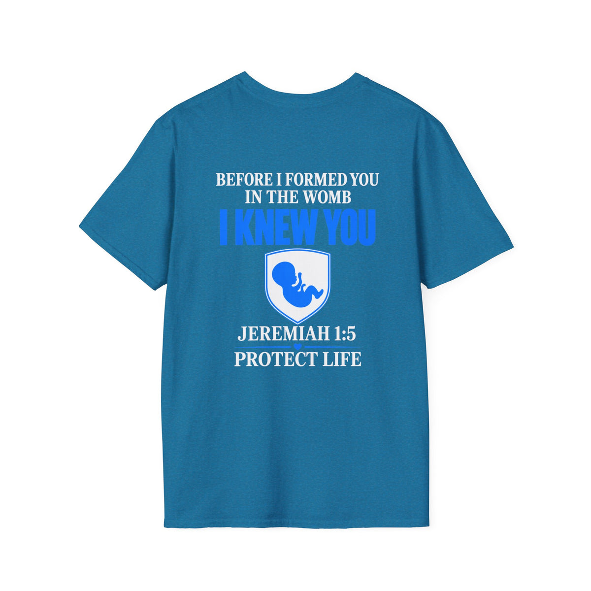 Pregnancy Announcement T-Shirt — "I Knew You" Baby Feet Design