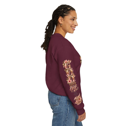 God Got Me Floral Sweatshirt