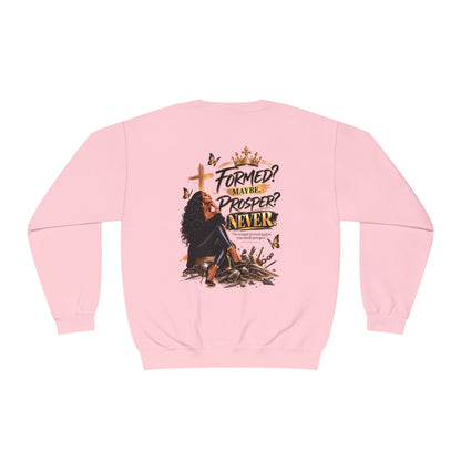 No Weapon Formed Graphic Sweatshirt