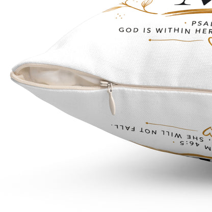 God Got Me Decorative Pillow