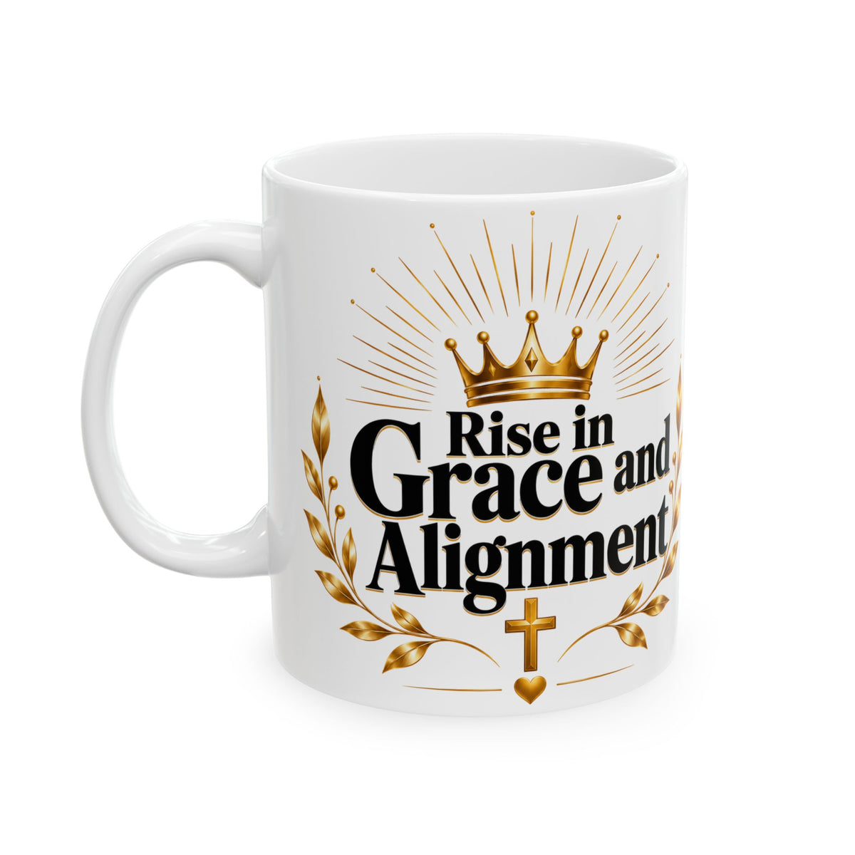 Rise in Grace and Alignment Ceramic Mug