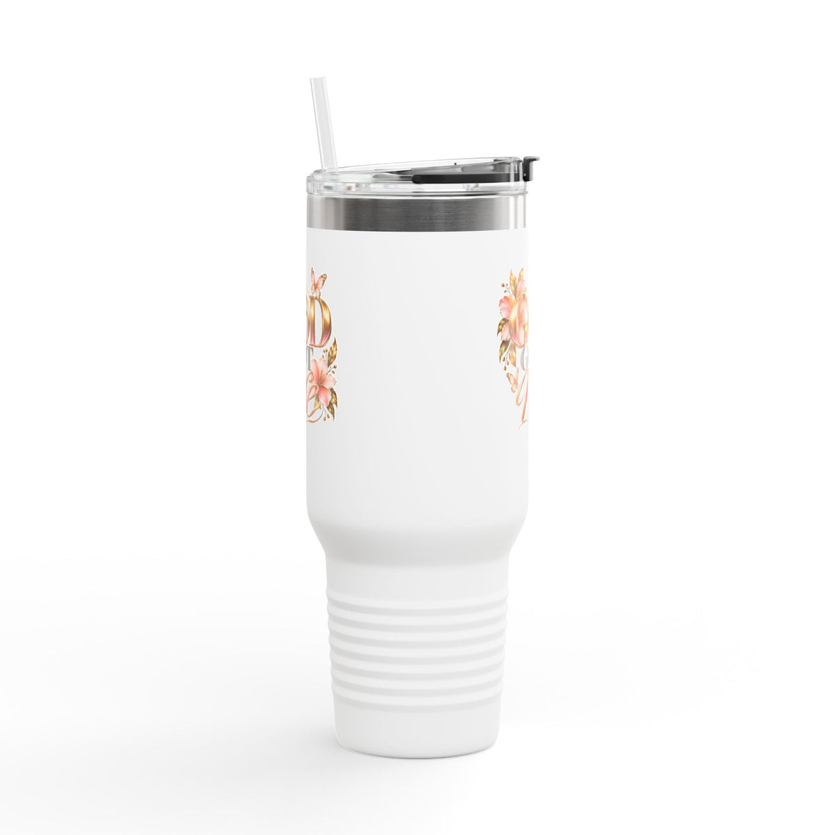Floral Insulated Travel Mug