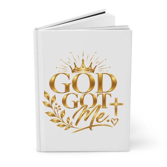God Got Me Hardcover Journal