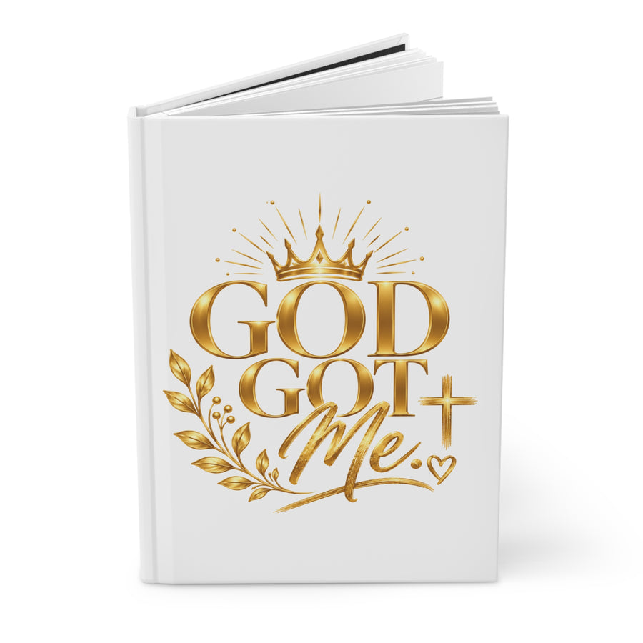 God Got Me Hardcover Journal