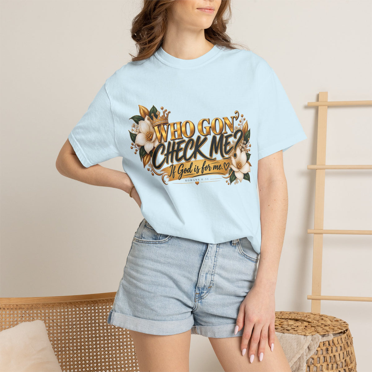 "Who Gon' Check Me?" Tee