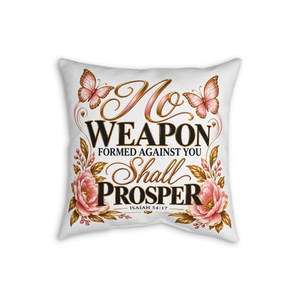 Decorative Floral Throw Pillow