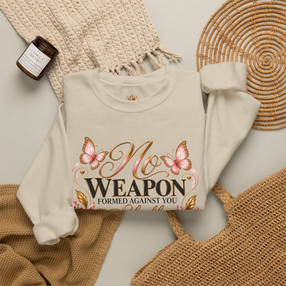 Floral Faith Pullover Sweatshirt
