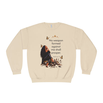 No Weapon Formed Graphic Sweatshirt