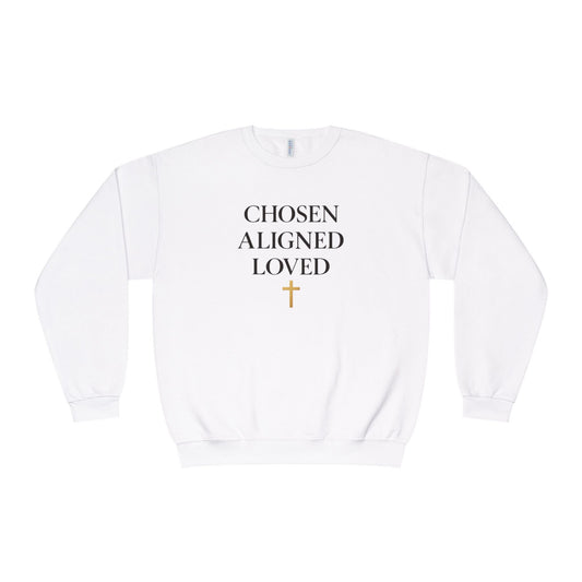 Christian 'Chosen Aligned Loved' Sweatshirt