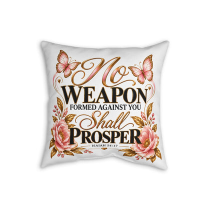 Decorative Floral Throw Pillow