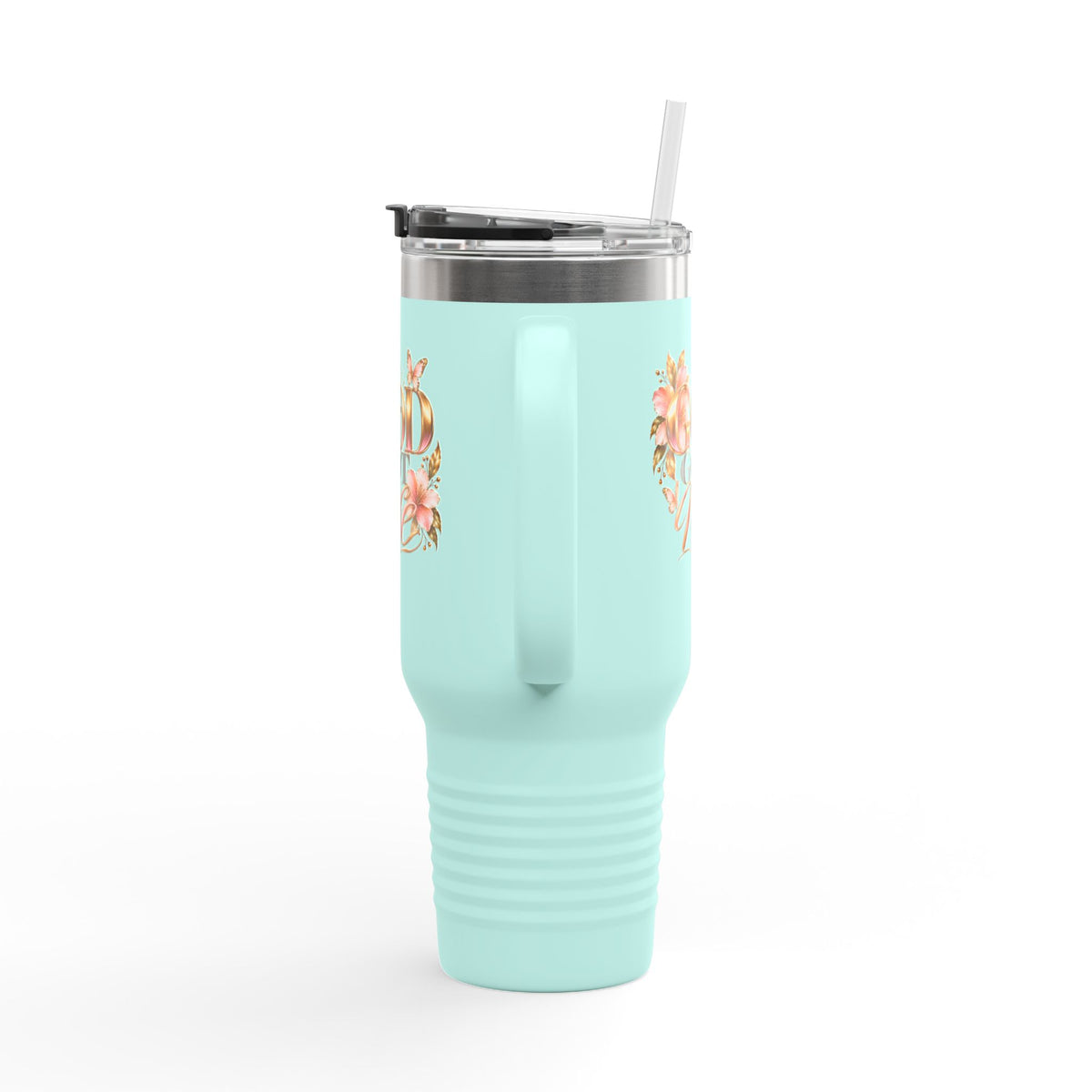 Floral Insulated Travel Mug