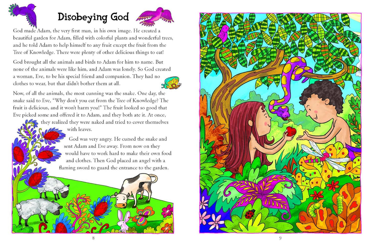 101 Bible Bedtime Stories: Children's Bible Storybook with Short Bedtime Stories for Family Reading and Daily Devotions