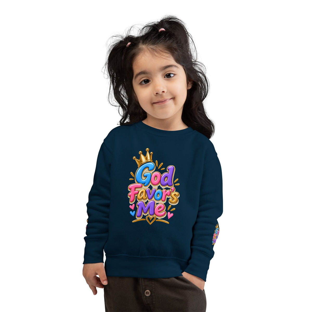God Favors Me Kids Sweatshirt