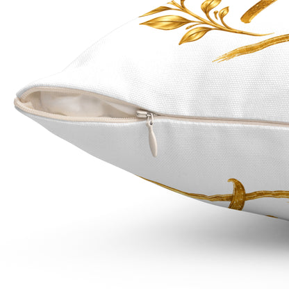Soft God Got Me Square Pillow
