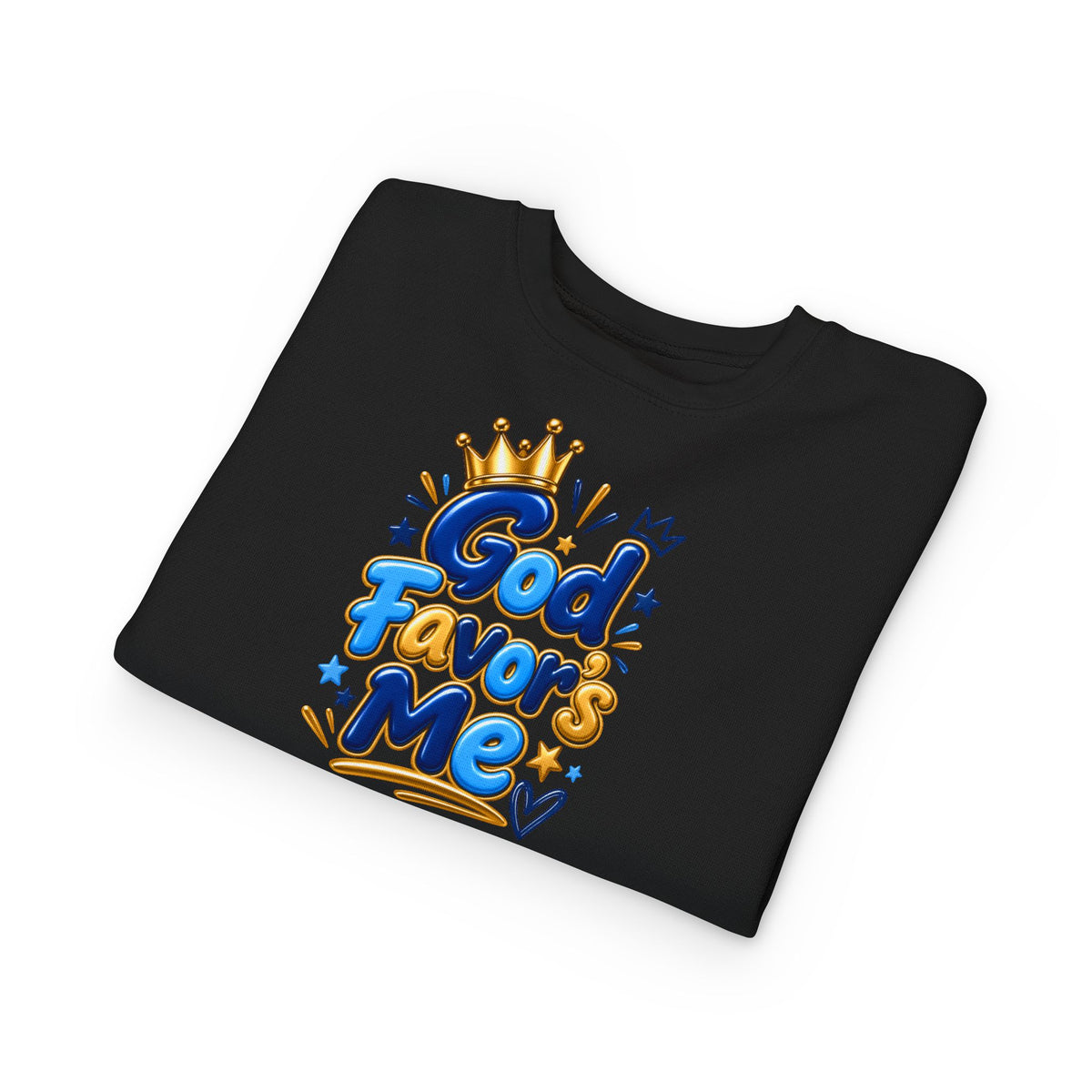 God Favors Me Kids Sweatshirt