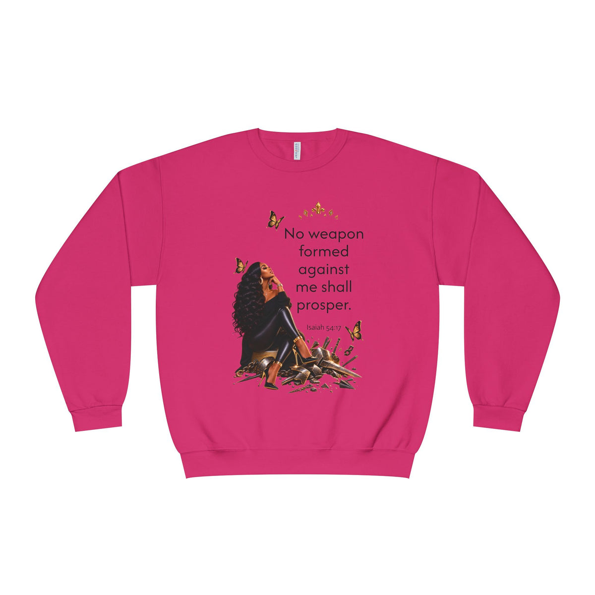 No Weapon Formed Graphic Sweatshirt