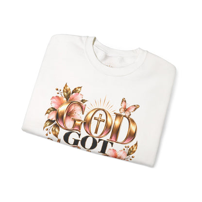 God Got Me Floral Sweatshirt