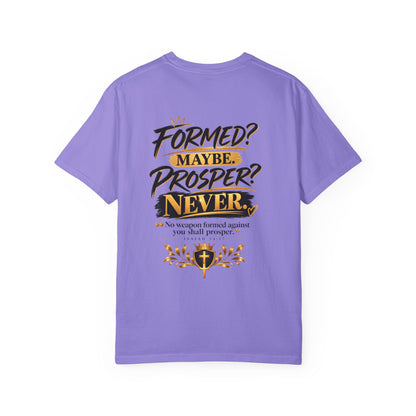 No Weapon Formed Against Me Shall Prosper TShirt
