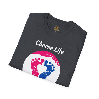 Pregnancy Announcement T-Shirt — "I Knew You" Baby Feet Design