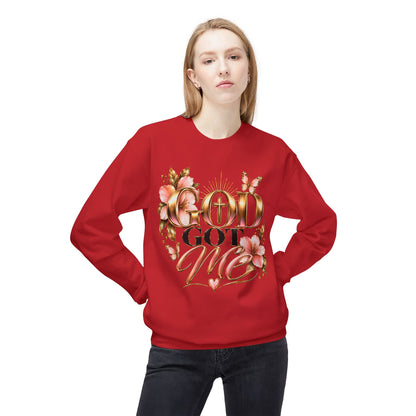 God Got Me Floral Crewneck Sweatshirt