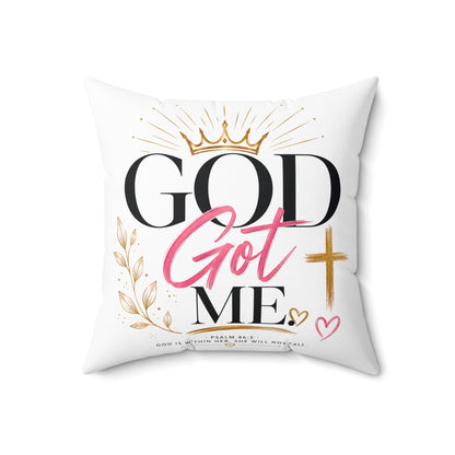 God Got Me Decorative Pillow