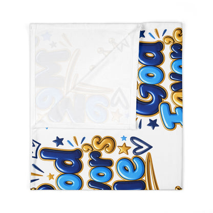God Favors Me Baby Swaddle Blanket
