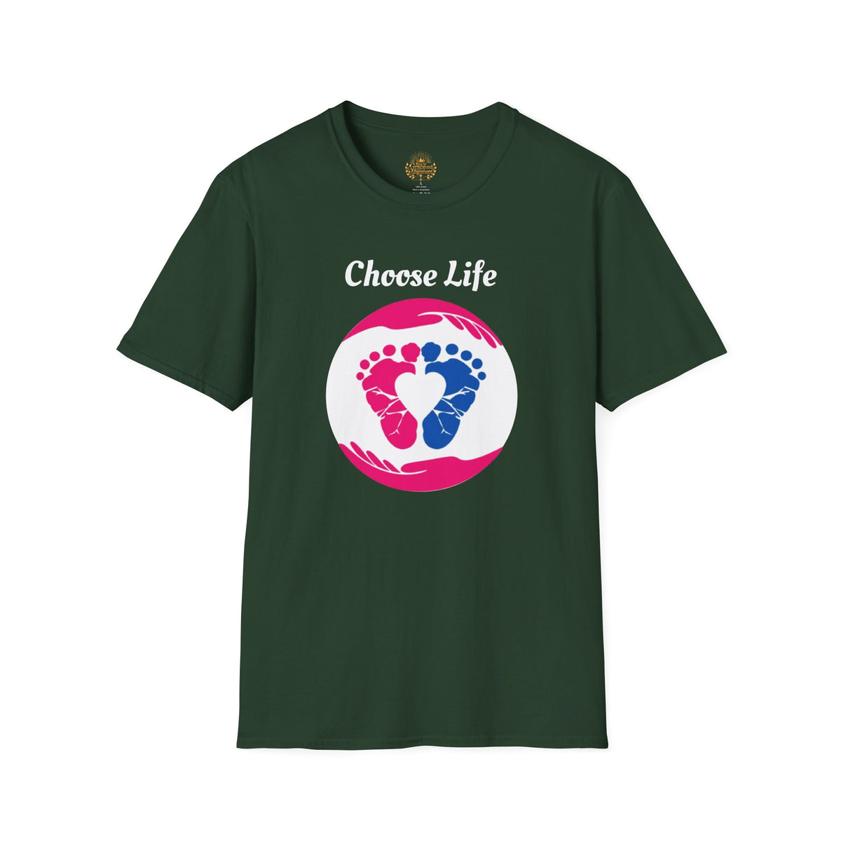 Pregnancy Announcement T-Shirt — "I Knew You" Baby Feet Design