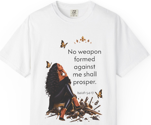 No Weapon Formed Graphic TShirt